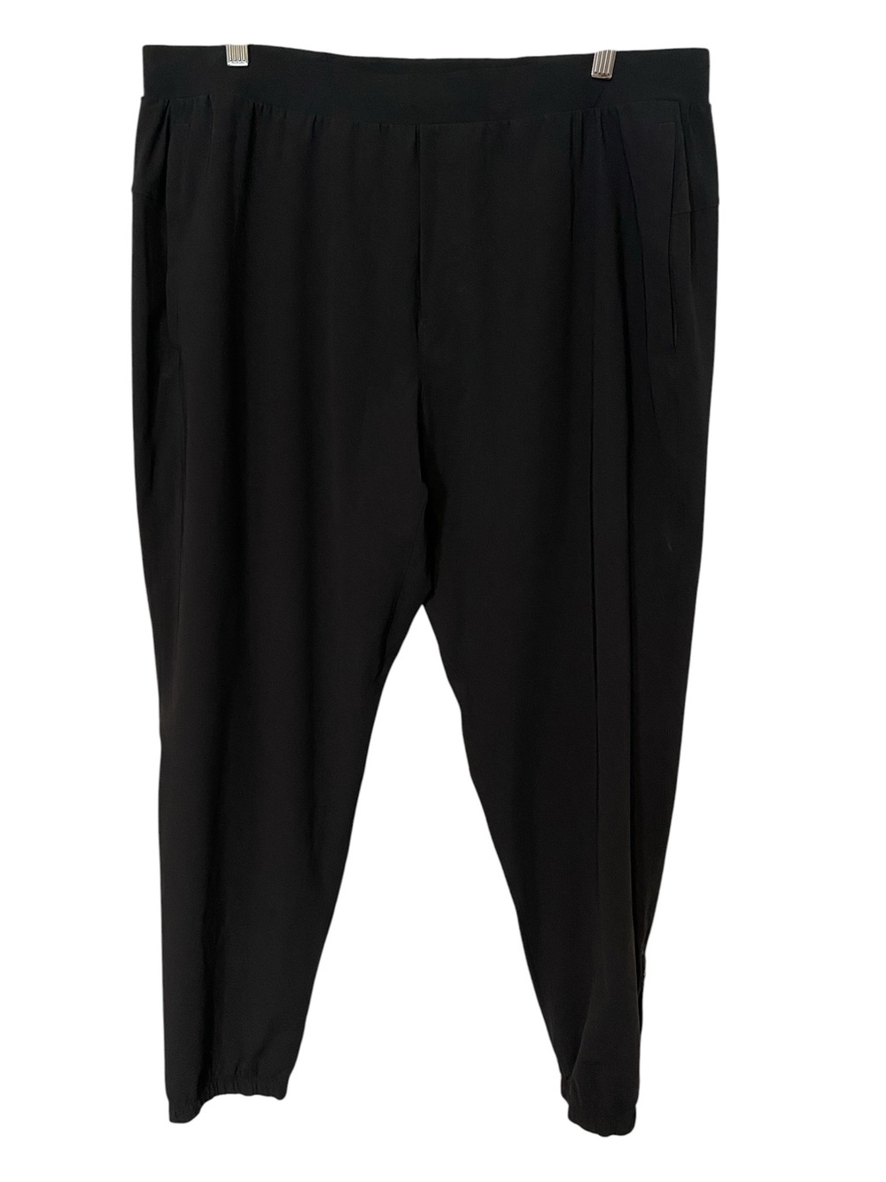 LILULEMON MENS SZ XXL BLACK ATHLETIC PANTS